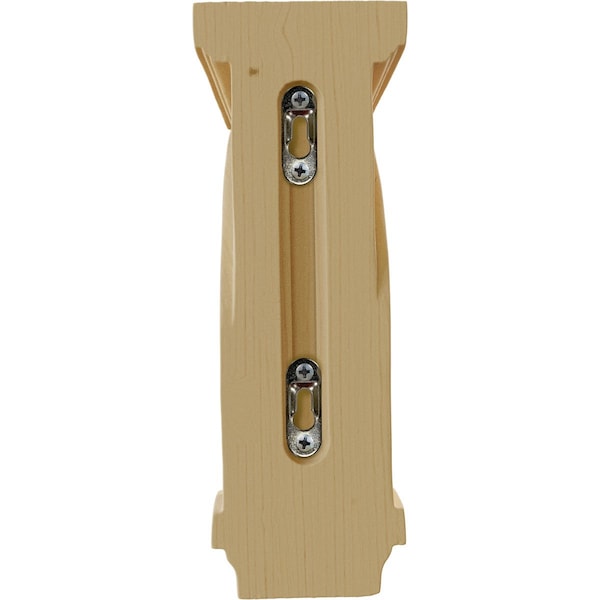 Ekena Millwork 3 1/4"W x 5"D x 9"H Scroll Corbel, Alder - COR03X05X09SCAL