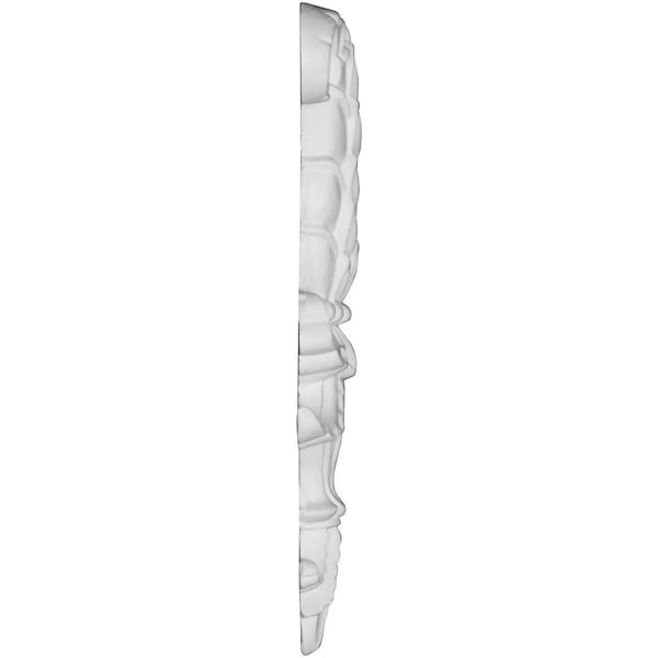 Ekena Millwork 4 1/2"W x 9 1/8"H x 7/8"P Ashley Onlay - ONL05X09X01AS