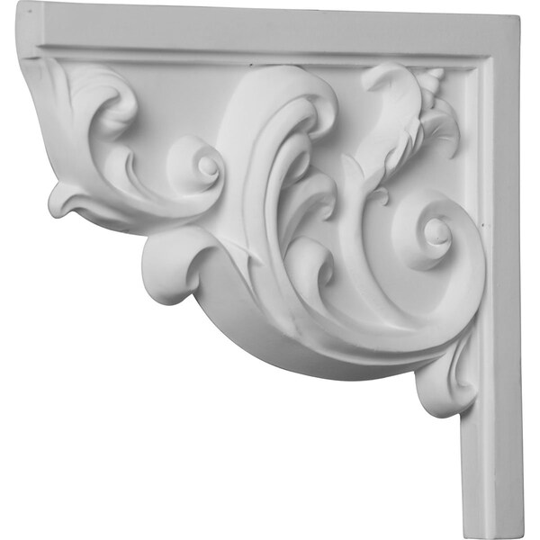 Ekena Millwork 9"W x 7"H x 3/4"D Aberdeen Stair Bracket, Left - SB09X07AB-L