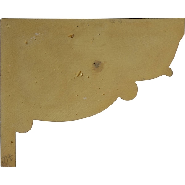 Ekena Millwork 9"W x 7"H x 3/4"D Aberdeen Stair Bracket, Left - SB09X07AB-L