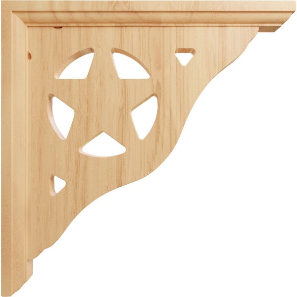 Ekena Millwork 1 1/2"W x 10"D x 10"H Austin Bracket, Red Oak - BKT01X10X10AURO