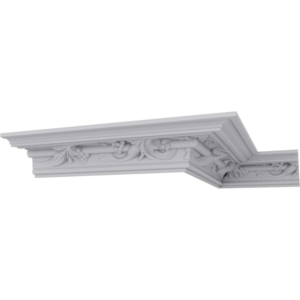 Ekena Millwork 4 1/2"H x 7 1/4"P x 8 1/2"F x 94 1/2"L Piedmont Moulding - MLD04X07X08PE