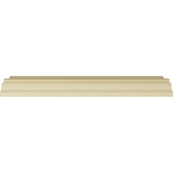 Ekena Millwork 4 1/2"H x 7 1/4"P x 8 1/2"F x 94 1/2"L Piedmont Moulding - MLD04X07X08PE