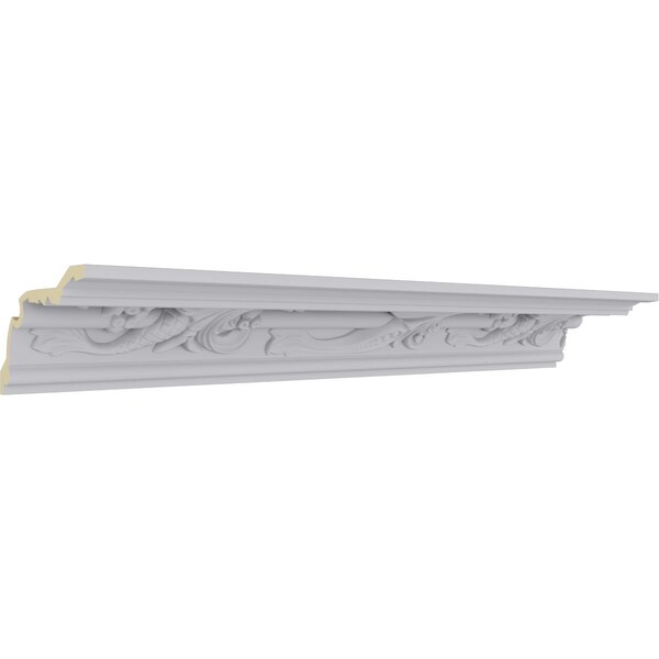 Ekena Millwork 4 1/2"H x 7 1/4"P x 8 1/2"F x 94 1/2"L Piedmont Moulding - MLD04X07X08PE