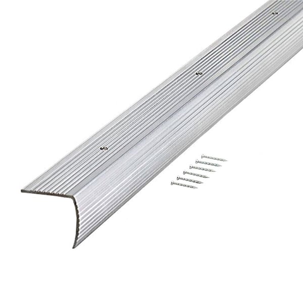 M-D Building Products Aluminum, Silver, 96 in L, 1.12 in W - 43742