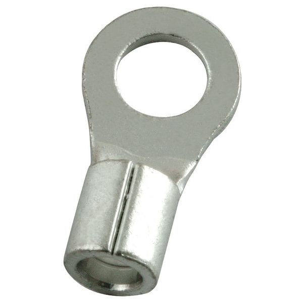 Terminal de Anillo No Aislado de 12-10 AWG para Stud #6 - Paquete de 50