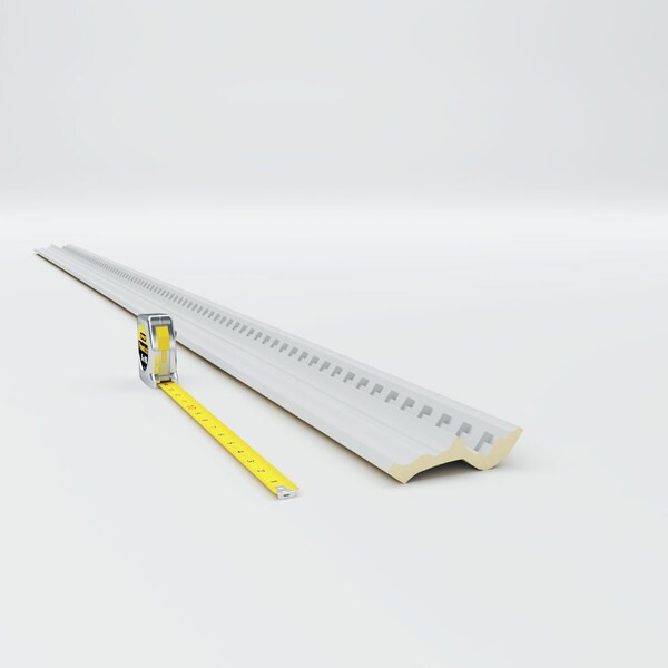 Ekena Millwork 3 3/8"H x 3 3/8"P x 4 3/4"F x 94 1/2"L Devon Crown Moulding - MLD03X03X04DE