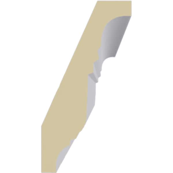 Ekena Millwork 2 7/8"H x 1 1/2"P x 3 1/4"F x 94 1/2"L Dentil Crown Moulding - MLD02X01X03DE