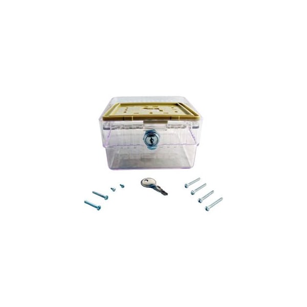 Sealed Unit Parts Co Supco Thermostat Guard - 4-3/8 x 3 x 5-1/4 Includes 2 Keys - BTG-K