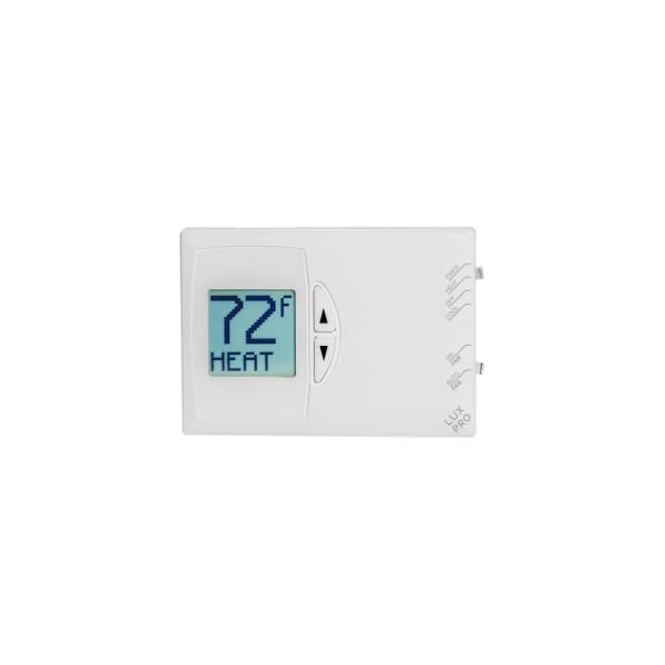 Lux Products LUX Low Voltage Digital Non-Programmable Thermostat PSDH121B - 2 Stage Heat 1 Cool Heat Pump 24 VAC - Pkg Qty 5 - PSDH121B