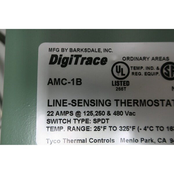 Tyco LineSensing 25325C 125250480VAc Thermostat - AMC-1-B