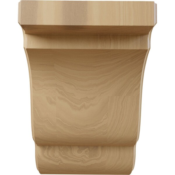 Ekena Millwork 5 1/4"W x 5"D x 7 1/2"H Bedford Bracket, Cherry - BKTW05X05X08BECH
