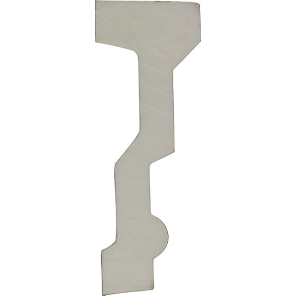 Ekena Millwork 5 1/2"H x 2"P x 94 1/2"L Panel Moulding - PML06X02PN-3