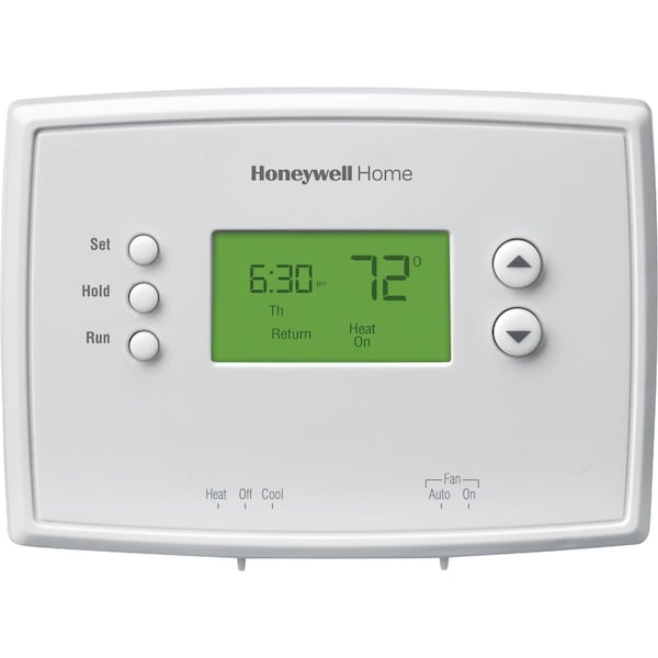 Honeywell Home 5-1-1 Day Programmable White Digital Thermostat - RTH2410B1019