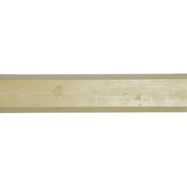 Ekena Millwork SAMPLE - 3 1/4"H x 2 3/4"P x 4 3/8"F x 12"L, (3 7/8" Repeat) Egg & Dart with Beads Crown Moulding - SAMPLE-MLD03X02X04TR