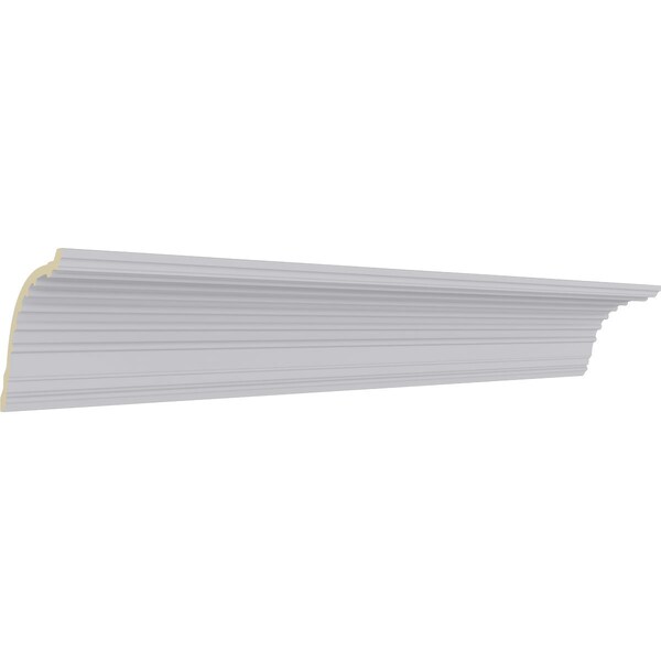 Ekena Millwork 5 3/8"H x 5 3/8"P x 7 1/2"F x 94 1/2"L, Foster Cove Crown Moulding - MLD05X05X07FO