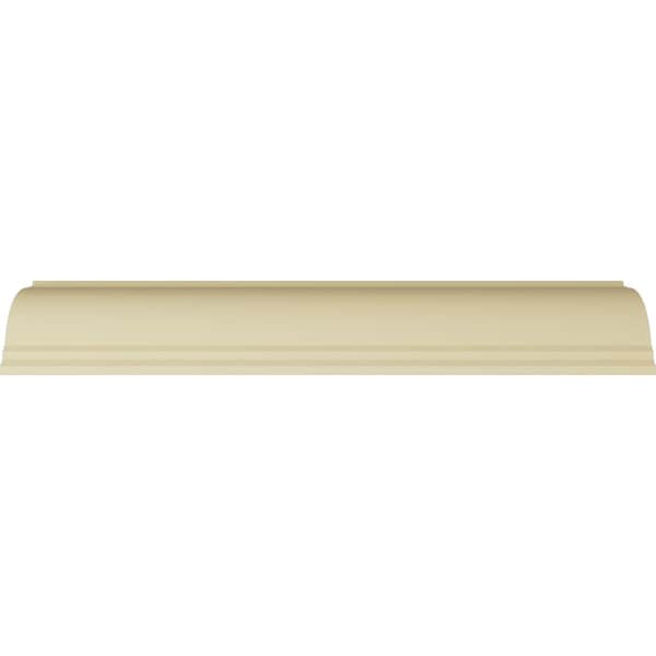 Ekena Millwork 5 3/8"H x 5 3/8"P x 7 1/2"F x 94 1/2"L, Foster Cove Crown Moulding - MLD05X05X07FO