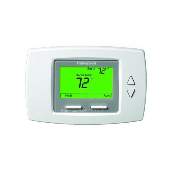 Honeywell Fan Coil Thermostat, Line Voltage, White - TB6575A1000/U