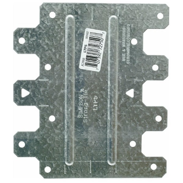 Simpson Strong-Tie Lat Tie Plate - 4.5 x 5.12 in. - 234762