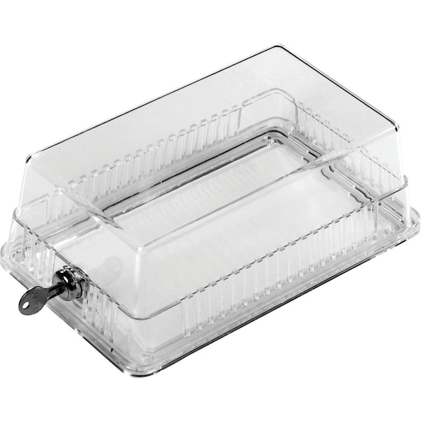 White Rodgers Clear Cover/Solid Baseplate 8-1/4 In. 5-3/8 In. Thermostat Guard - G20