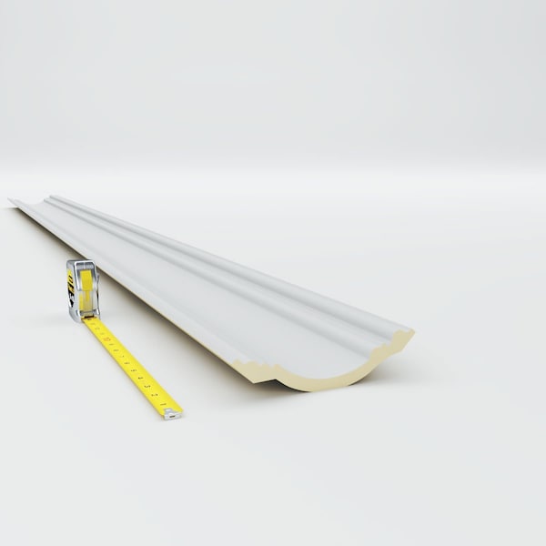 Ekena Millwork 5 3/8"H x 5 1/4"P x 7 1/2"F x 94 1/2"L Diane Crown Moulding - MLD05X05X08DI
