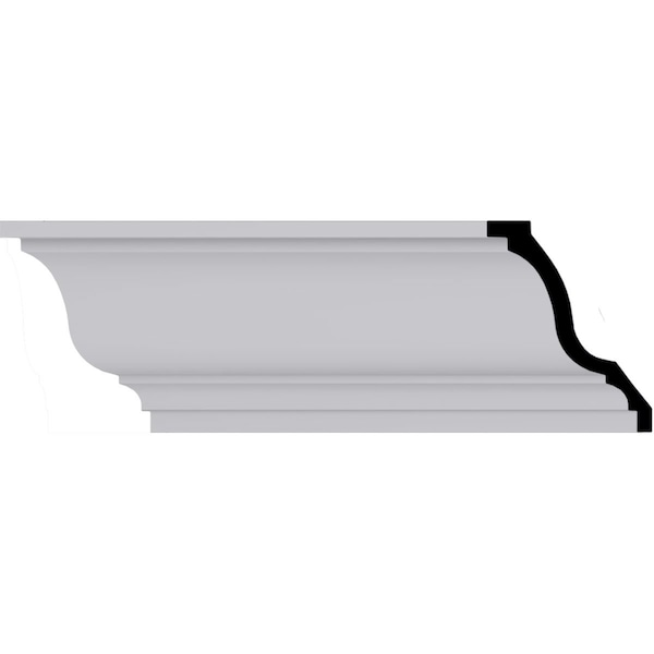 Ekena Millwork 7 3/8"H x 5 3/4"P x 9 1/4"F x 94 1/2"L Jackson Crown Moulding - MLD07X06X09JA