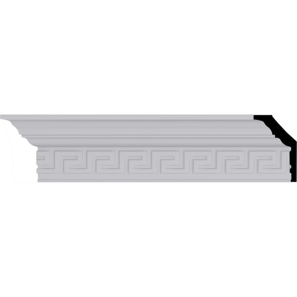 Ekena Millwork 3 1/2"H x 2 1/4"P x 4 1/4"F x 94 1/2"L Eris Crown Moulding - MLD03X02X04ER