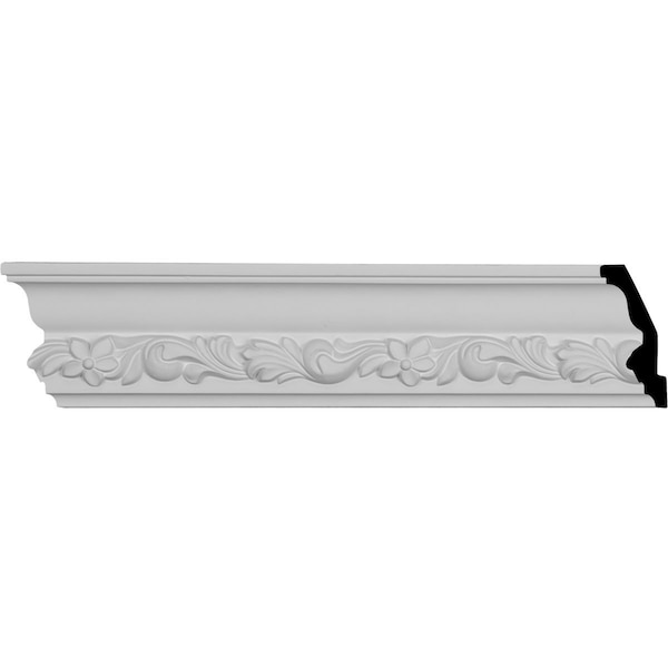 Ekena Millwork SAMPLE - 3 1/4"H x 1 3/8"P x 3 1/2"F x 12"L Sussex Crown Moulding - SAMPLE-MLD03X01X05SU