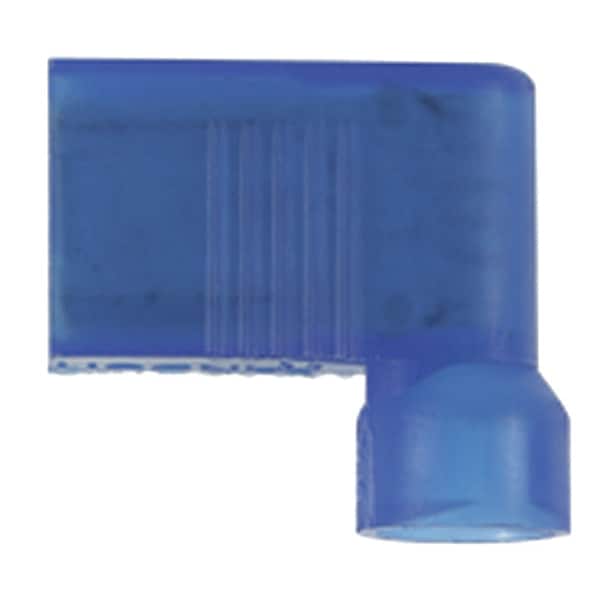 Desconexión de bandera hembra de Panduit, Azul, 16-14AWG, Paquete de 50 - DNFR14-250FIB-L