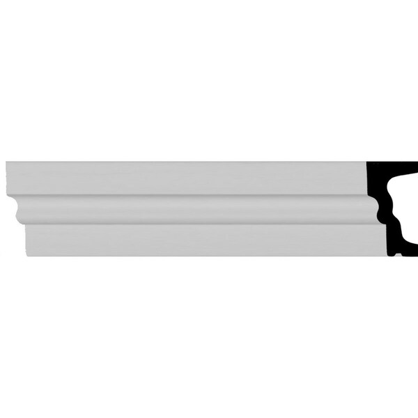 Ekena Millwork SAMPLE - 5 1/2"H x 2 3/4"P x 12"L Standard Moulding - SAMPLE-MLD06X03ST
