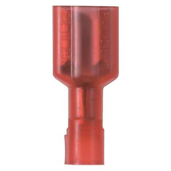 Desconexión hembra de Panduit, Nylon, 22-18AWG, PK50 - DNF18-250FI-L