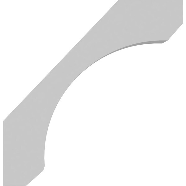 Ekena Millwork 5 1/2"W x 16"D x 16"H Legacy Bracket - BKT16X16X05LE