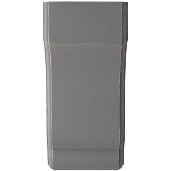 Ekena Millwork 4 3/4"W x 5 1/2"D x 10"H Capistrano Mission Wood Vintage Decor Corbel, Pebble Grey - CORWD04X05X10CPPG