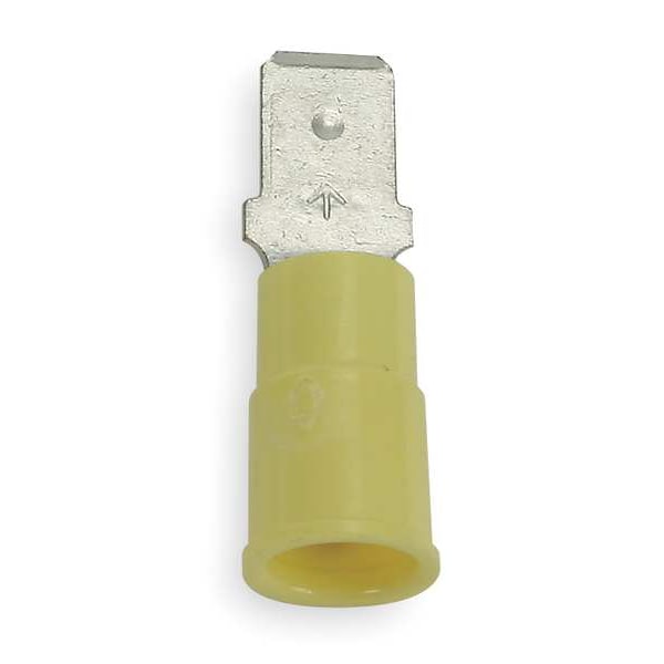 Desconexión macho Scotchlok de 3M, Amarillo, 12-10AWG, Paquete de 50 - MNU10-250DMIX