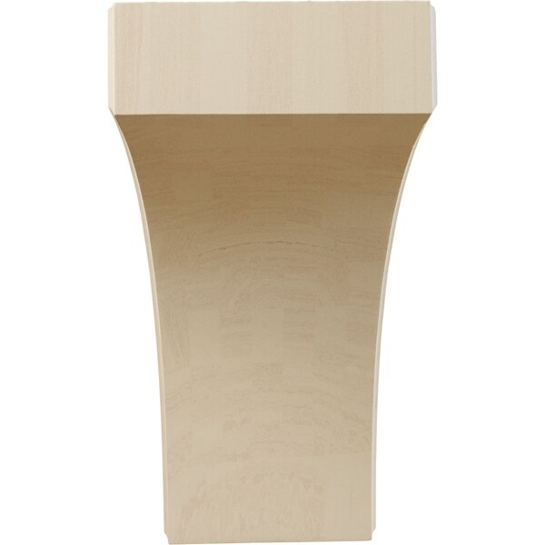 Ekena Millwork 5 1/4"W x 8"D x 10"H Clarksville Bracket, Rubberwood - BKTW05X08X10CVRW
