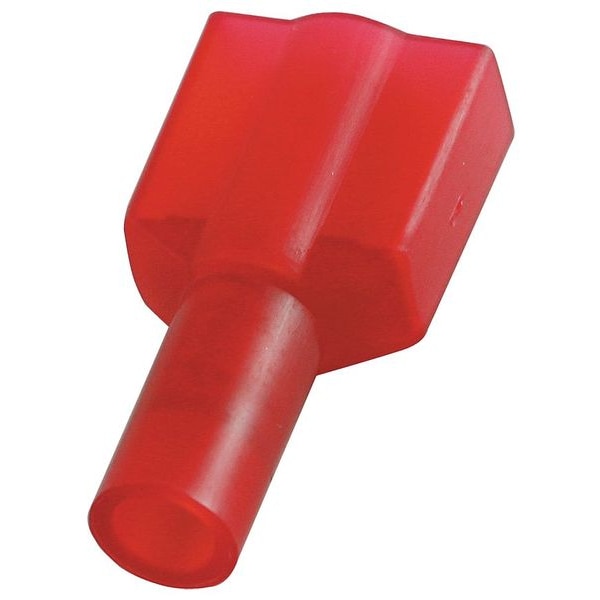 Desconexión macho Power First, rojo, 22-16AWG, paquete con 100 piezas - 4FRK7