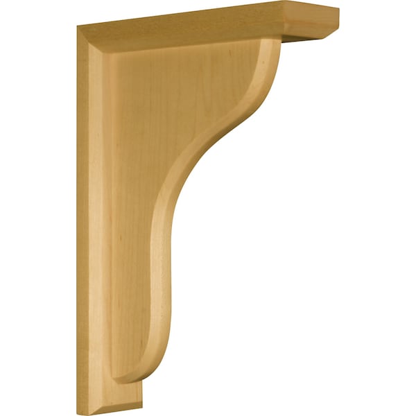 Osborne Wood Products 10 1/2 x 2 x 7 1/2 Traditional Corbel in Black Walnut - 8729W