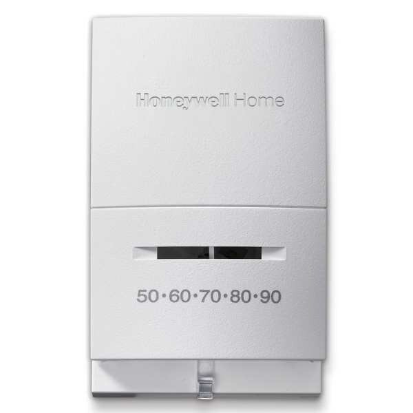 Honeywell Home Thermostat, 1 H, Hardwired, 20/30VAC - T822K1018