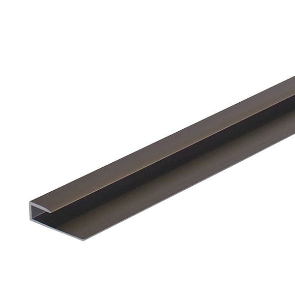 M-D Building Products Aluminum, Satin Nickel, 84 in L, 1 in W - 31813