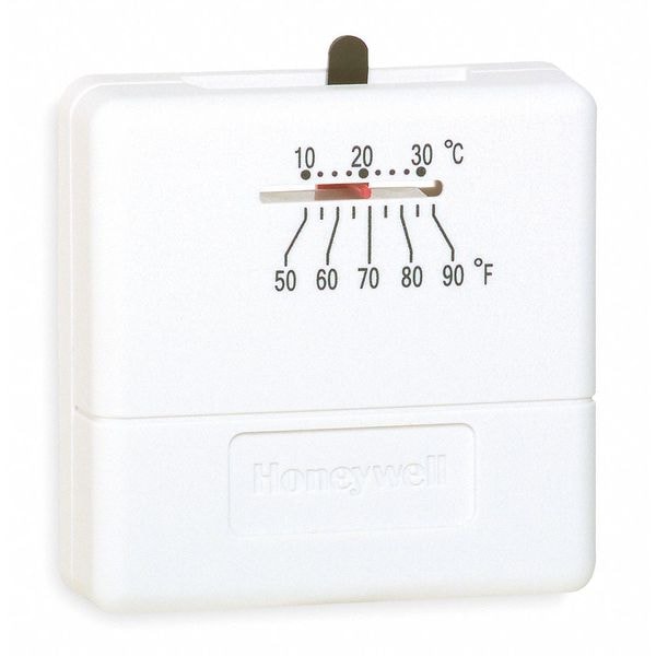 Honeywell Home Low Voltage Thermostat, 1 H, Hardwired, 24VAC - T812A1002