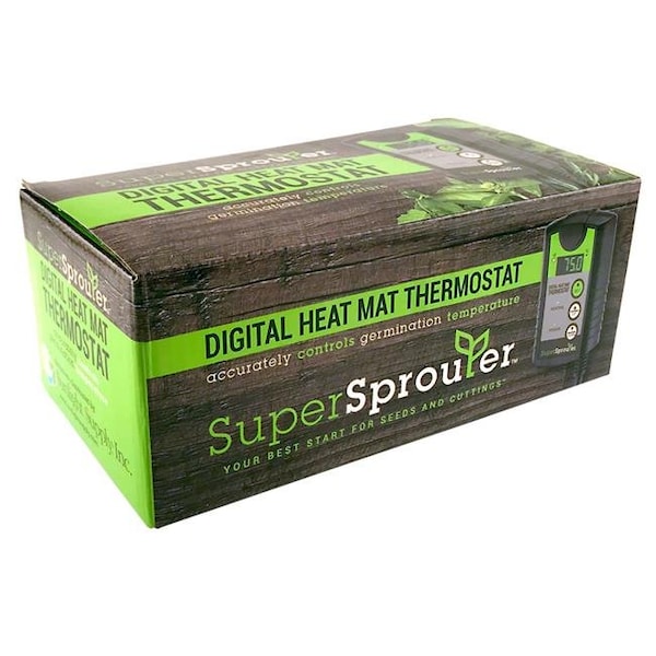 Super Sprouter Super Sprouter 7002852 Digital Heat Mat Thermostat - 7002852