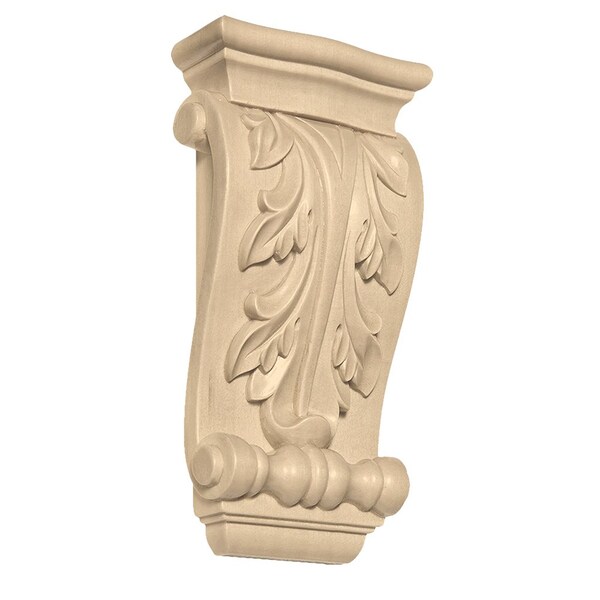 Designs Of Distinction Slim Acanthus Corbel - Hard Maple - 01901107HM1