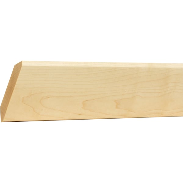 Hardware Resources Poplar, 96" L, 4" H, Unfinished - SHA-4-POP