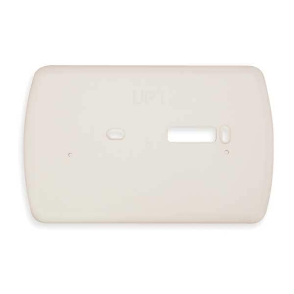 White-Rodgers Wallplate, Plastic, White, For White Rodgers Comfort Set 80 Series - F0061 250000S1
