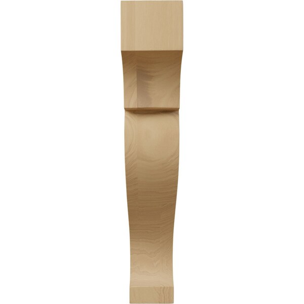 Ekena Millwork 2 1/8"W x 7"D x 12"H Medium Rockport Wood Corbel, Cherry - CORW02X07X12RKCH
