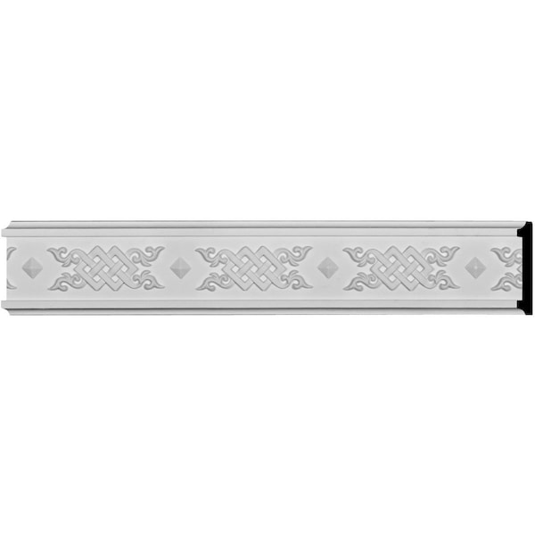 Ekena Millwork 3 3/4"H x 3/4"P x 94 1/2"L Woven Chair Rail - CHA04X01WO