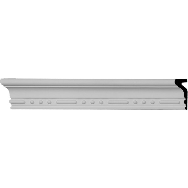 Ekena Millwork 3 1/8"H x 1 1/4"P x 94 1/2"L Bead & Barrel Panel Moulding - PML03X02BE