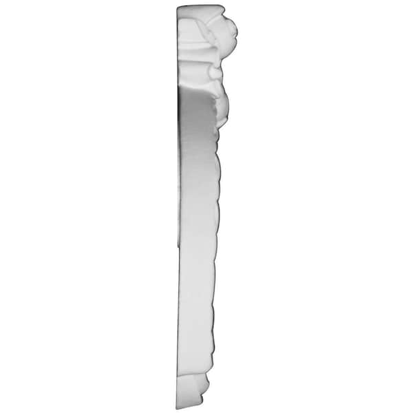 Ekena Millwork 4 3/8"W x 7 7/8"H x 7/8"P Cornelia Onlay, Left - ONL04X08X01CN-L