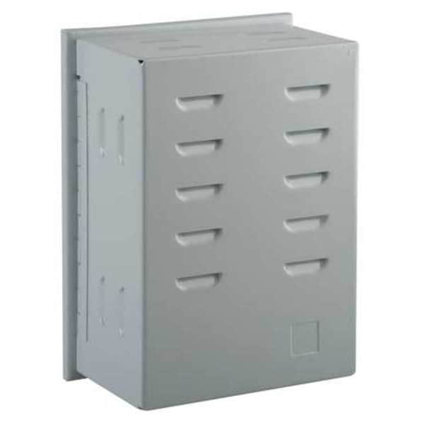 Zoro Select Universal Thermostat Guard, Off-White, Metal - 13J051