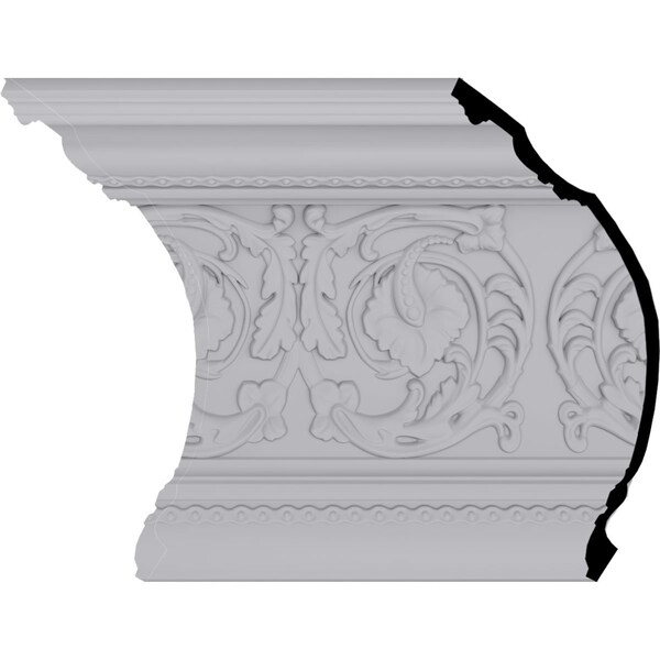 Ekena Millwork 16 3/8"H x 16 1/2"P x 23 3/8"F x 82"L Marcella Crown Moulding - MLD16X16X23MA
